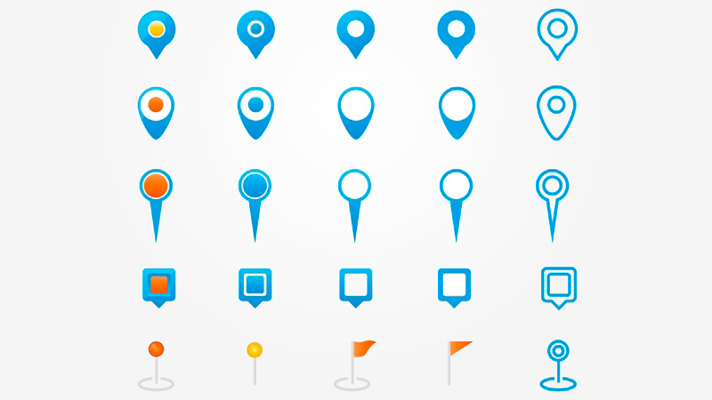 35 Map Pin Icons