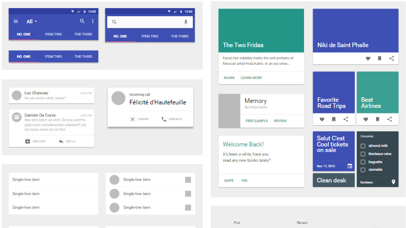 Atomic Material Design Template